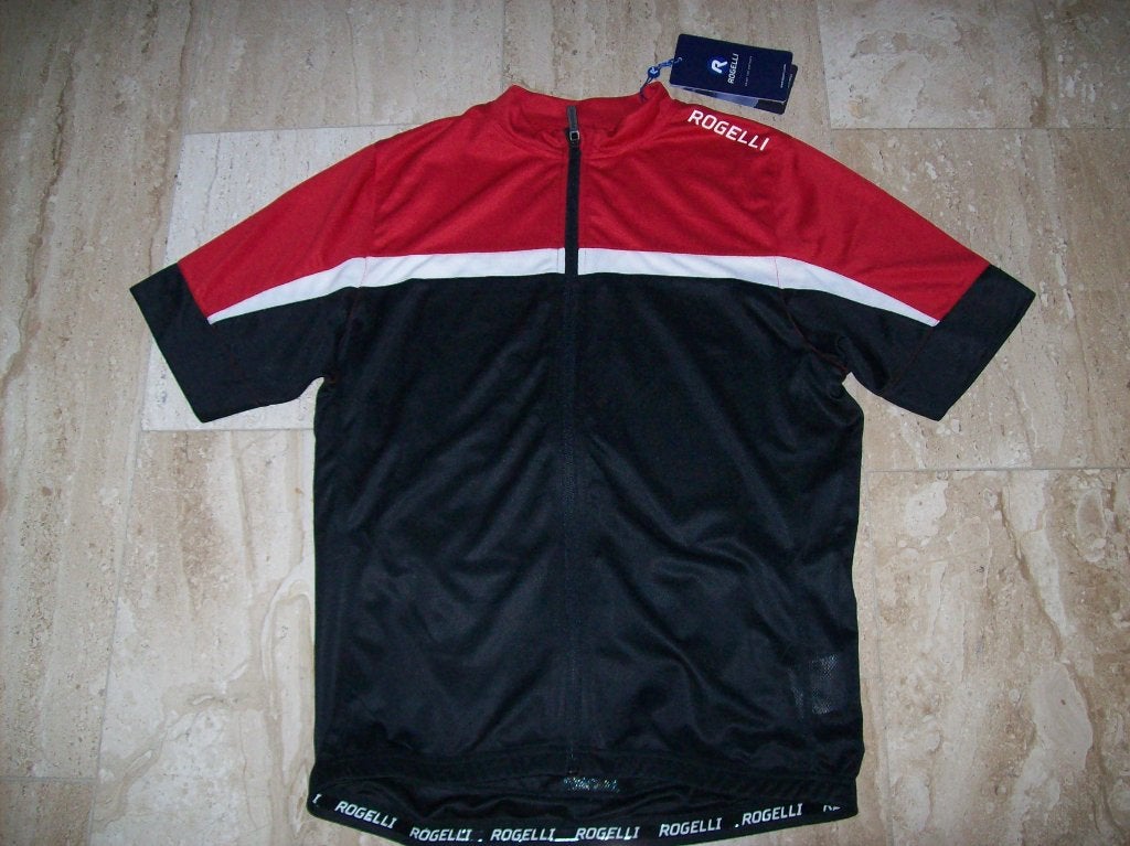 Nieuwe Rogelli Course Wielershirt rood M, XL,, Rogelli, Heren, Nieuw, Ophalen of Verzenden