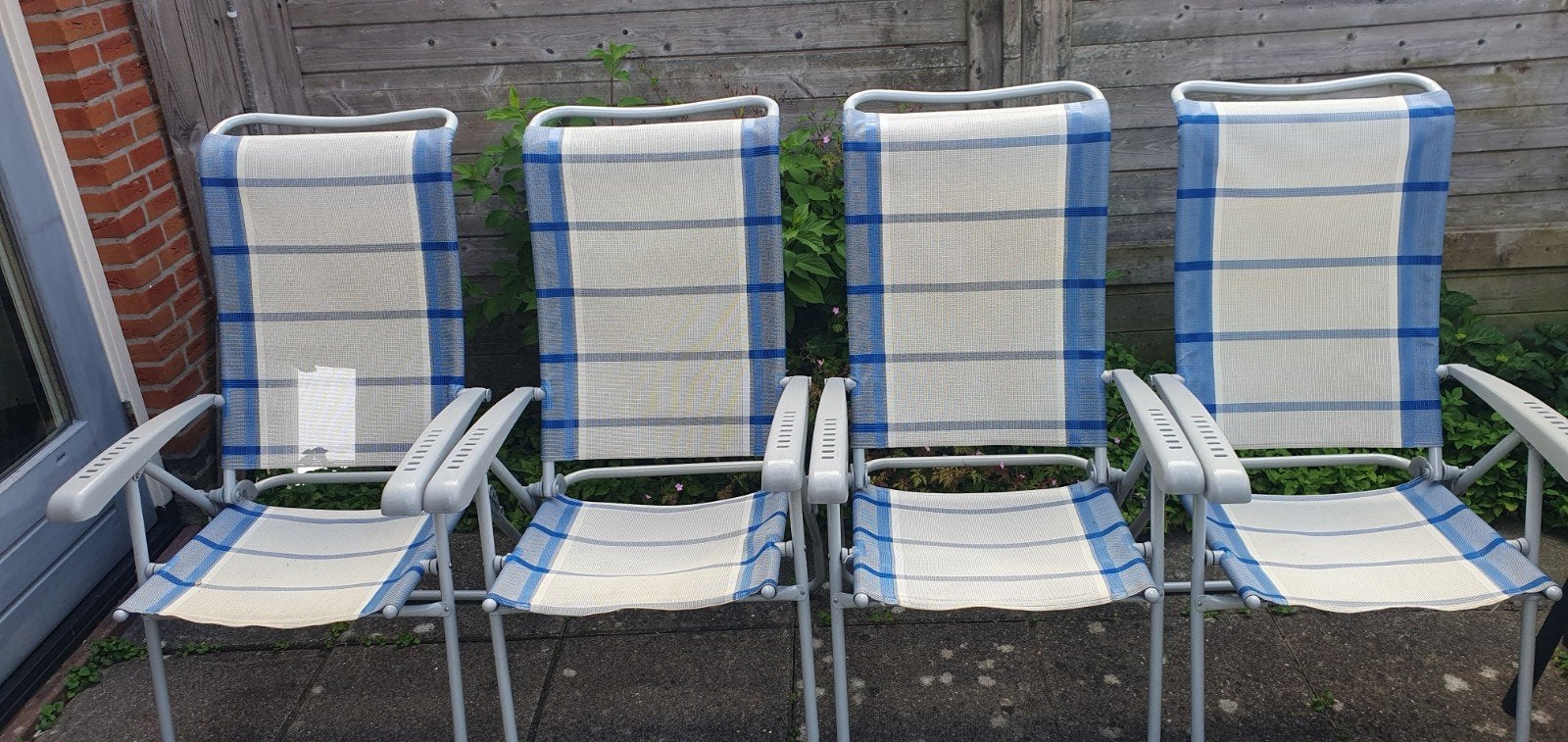Dukdalf stoelen, Caravans en Kamperen, Ophalen, Gebruikt, Campingstoel