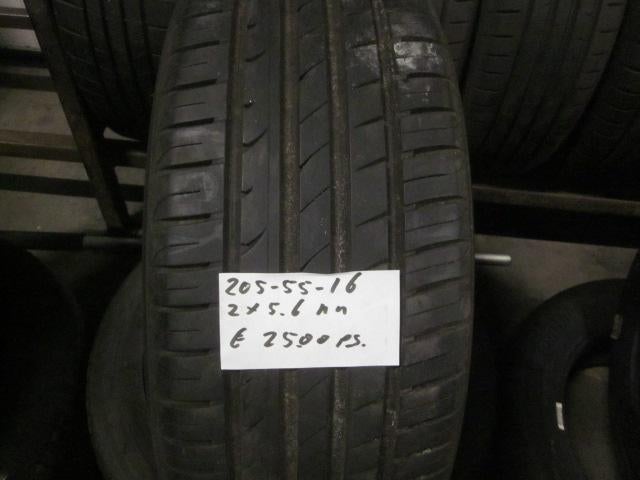 205 55 16 Diverse merken zomerbanden, Gebruikt, 16 inch, Band(en), Personenwagen