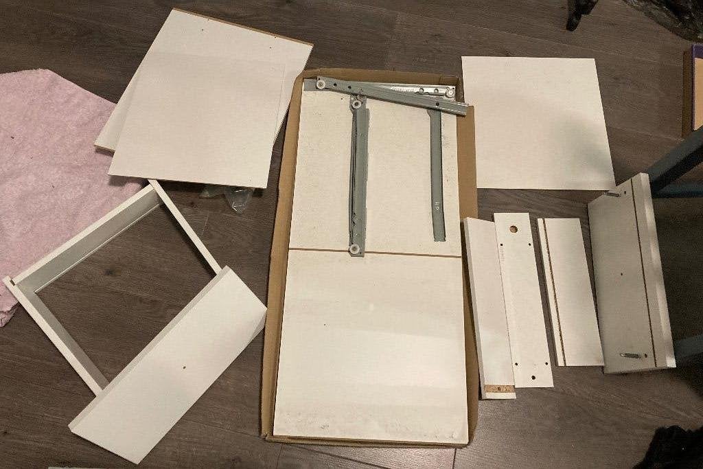 Kallax Inzet Lades (70286645), Ophalen, Minder dan 50 cm, 1 of 2 laden, Zo goed als nieuw