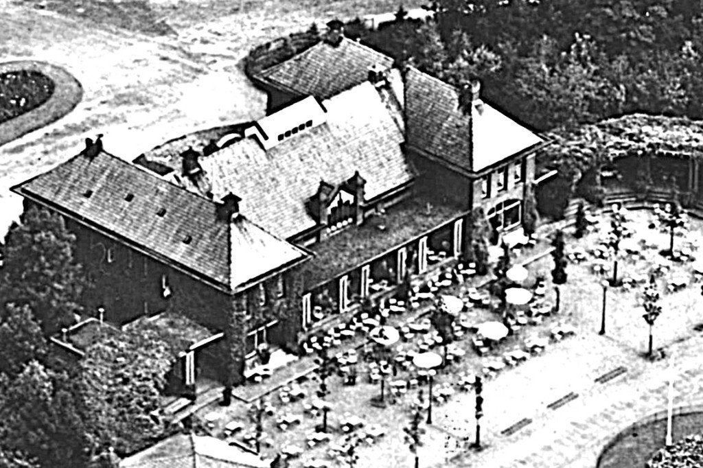948748 Groningen 1966 Paviljoen Stadspark Restaurant Onbesch, Ophalen of Verzenden, 1960 tot 1980, Ongelopen, Groningen