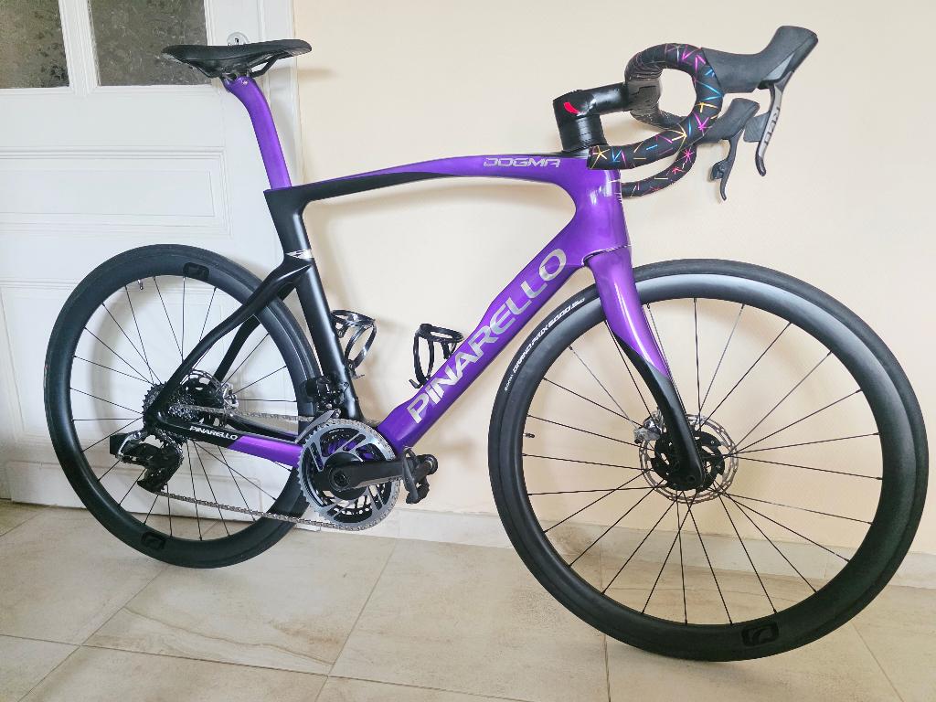 Pinarello Dogma F Sram Red Etap Powermeter MOST Maat 57, Fietsen en Brommers, Fietsen | Racefietsen, 28 inch, Carbon, Zo goed als nieuw