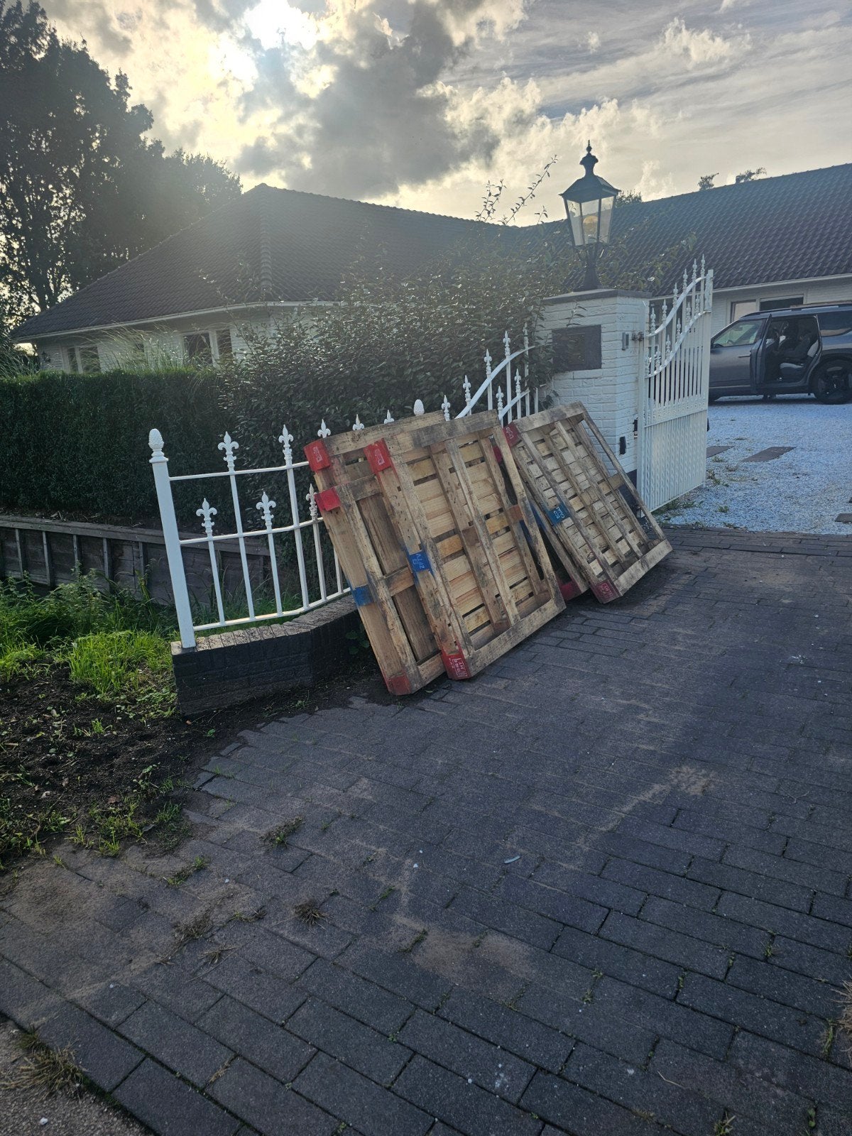 Houten pallets, Ophalen, Gebruikt, Overige houtsoorten, Pallet