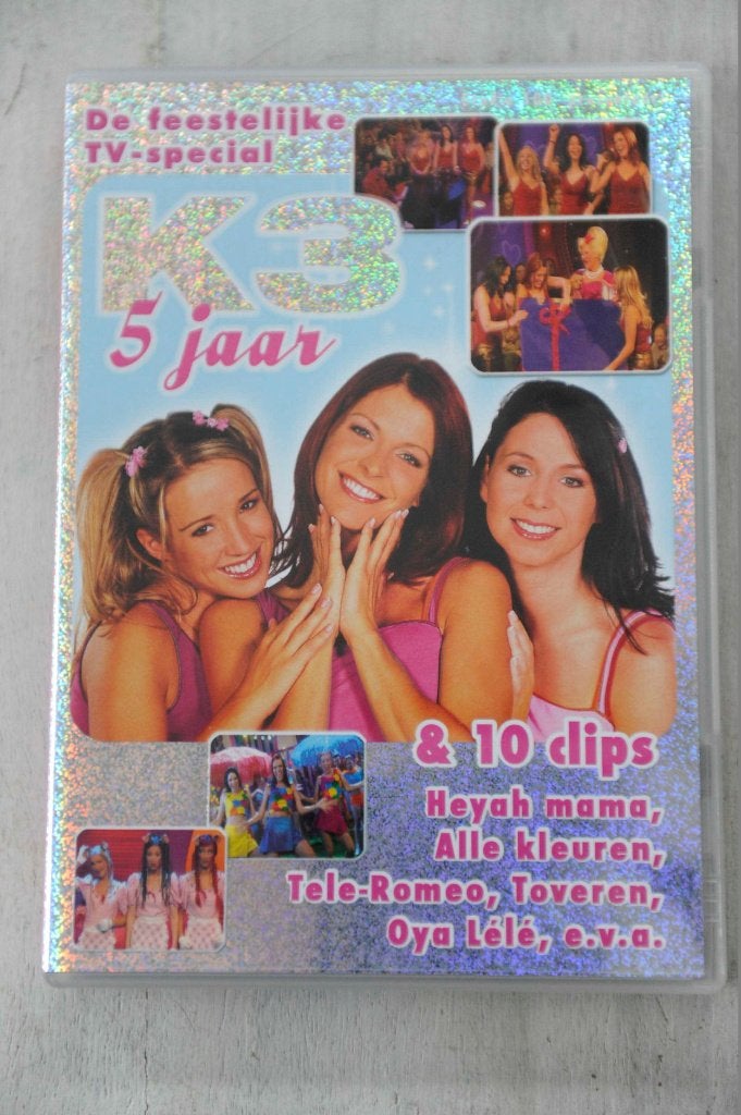 K3 - - de Feestelijke TV special 5 jaar & 10 clips, Inclusief doosje, Verzenden, Alle leeftijden, Nederlands