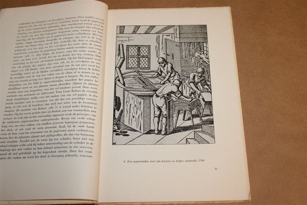 Papierfabricage — Van Gelder Zonen, Papiermakerij & Techniek, Ophalen of Verzenden, Gelezen, Bouwkunde