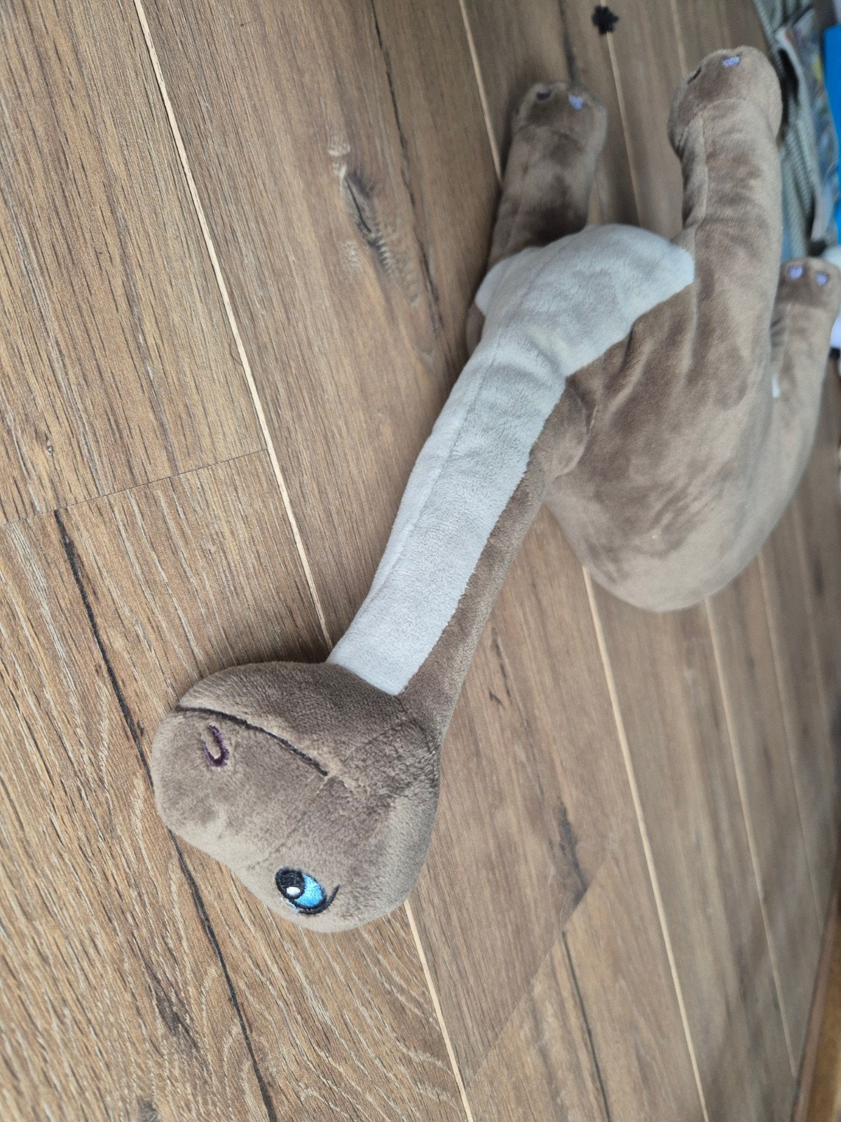 Grote knuffel dinosaurus - Brachiosaurus 50cm lang, Dinosaurus, Ophalen of Verzenden, Zo goed als nieuw, Middelgroot (20 tot 80 cm)