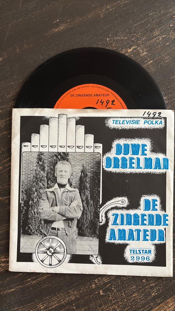 De Zingende Amateur- Ouwe orgelman.  Telstar 2996, Ophalen of Verzenden, Zo goed als nieuw, Nederlandstalig