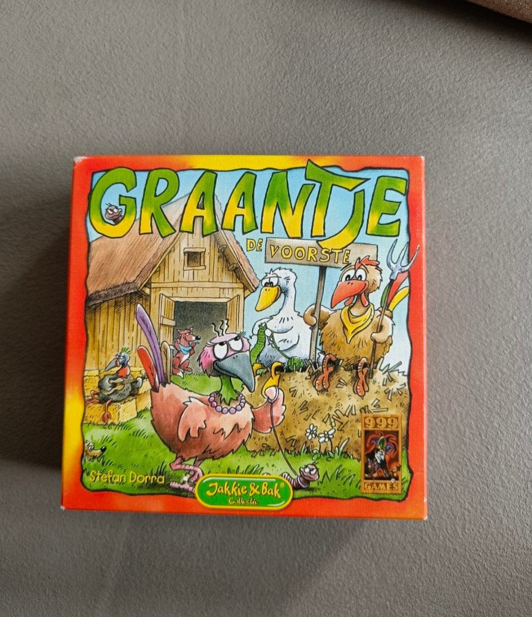 Graantje De Voorste - Leuk bordspel voor jong en oud!, Drie of vier spelers, Ophalen of Verzenden, Gebruikt