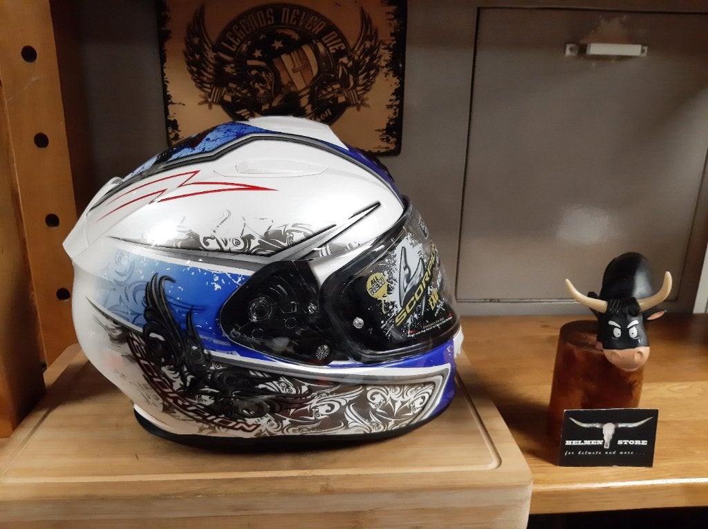 Scorpion exo 491 Run helm maat M motor scooter helm brommer, Motoren, M, Pascalstraat 6 1704 RD Heerhugowaard, Dames, Ophalen of Verzenden