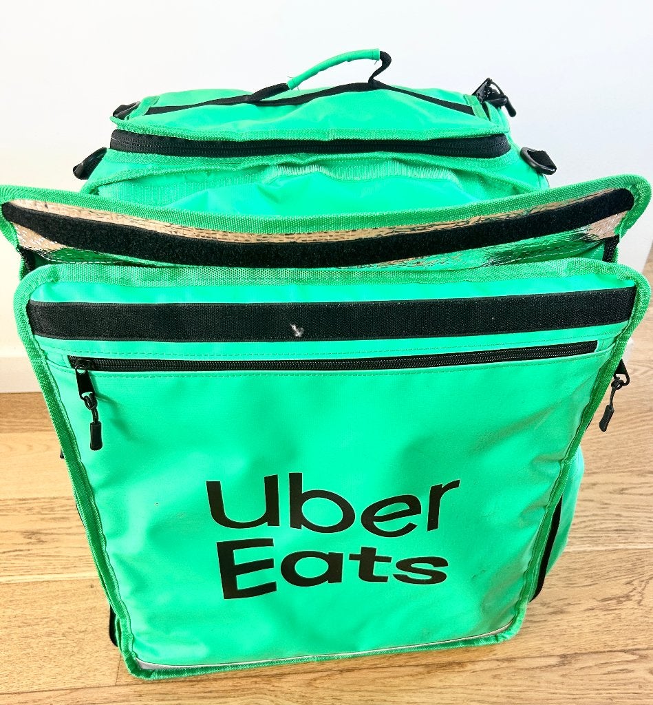 Uber Eats koeltas groot, 40 cm of meer, Zo goed als nieuw, Waterdicht, Ophalen