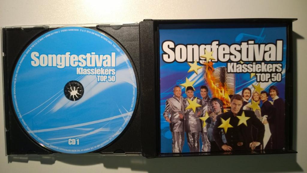 Songfestival Klassiekers Top 50, Cd's en Dvd's, Cd's | Verzamelalbums, Ophalen of Verzenden, Zo goed als nieuw, Pop