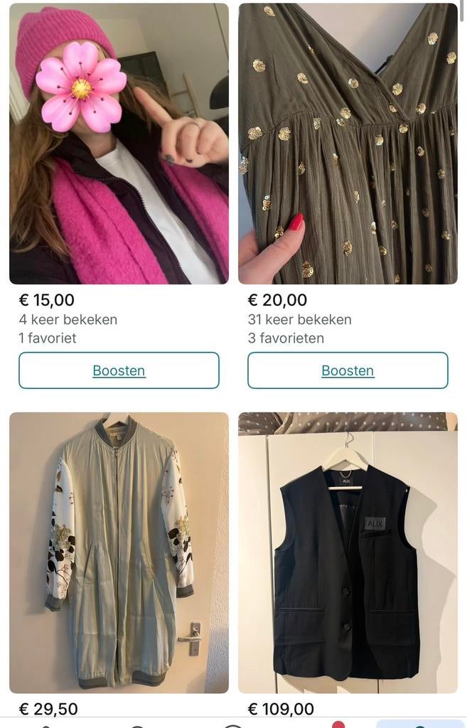 Veel dames- en herenkleding: nieuw en zgan / mooie merken, Ophalen of Verzenden, Zo goed als nieuw, Maat 42/44 (L), Overige kleuren