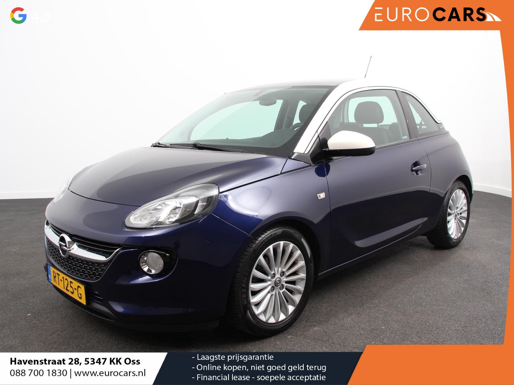 Opel ADAM 1.0 Turbo Glam Favourite Climate Control Cruise Co, Auto's, Voorwielaandrijving, ADAM, 1041 kg, Leder en Stof