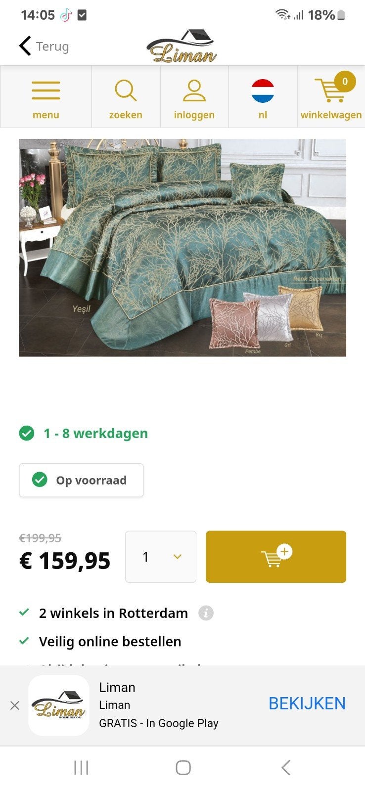 sprei, Dieren en Toebehoren, Ophalen