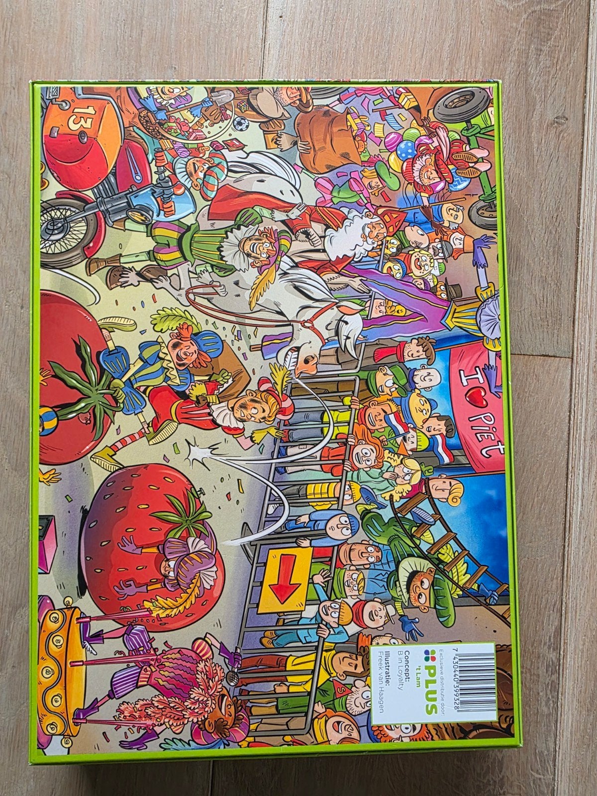 PLUS De Grote Vrolijke Sinterklaaspuzzel 1000 stukjes, Ophalen of Verzenden, 500 t/m 1500 stukjes, Nieuw, Legpuzzel