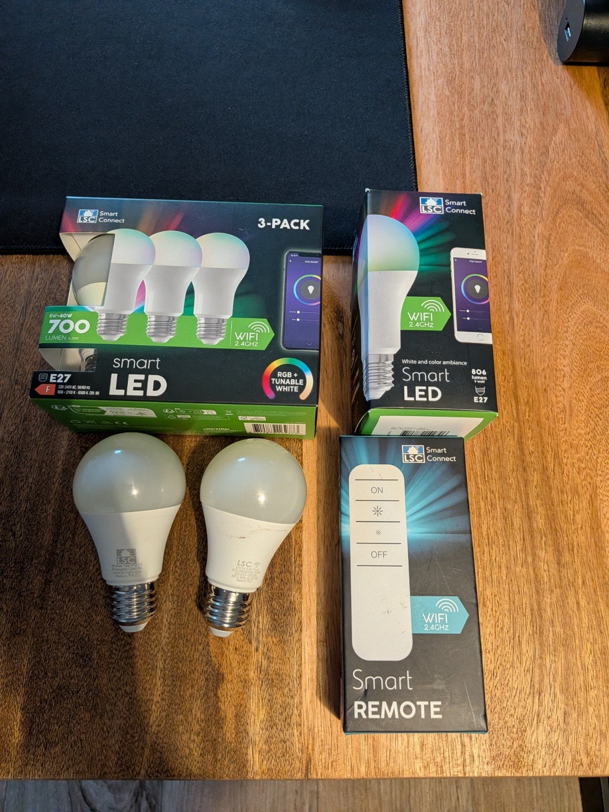 LSC Smart Connect Lampen met Afstandsbediening, Ophalen, Overige merken, Dimbaar, Nieuw