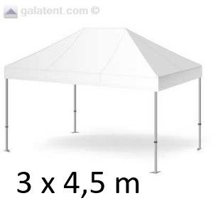 Originele Galatent 3 x 4,5m vouwtent Snel opzetbaar wit, Ophalen, Gebruikt, Opvouwbaar, Partytent