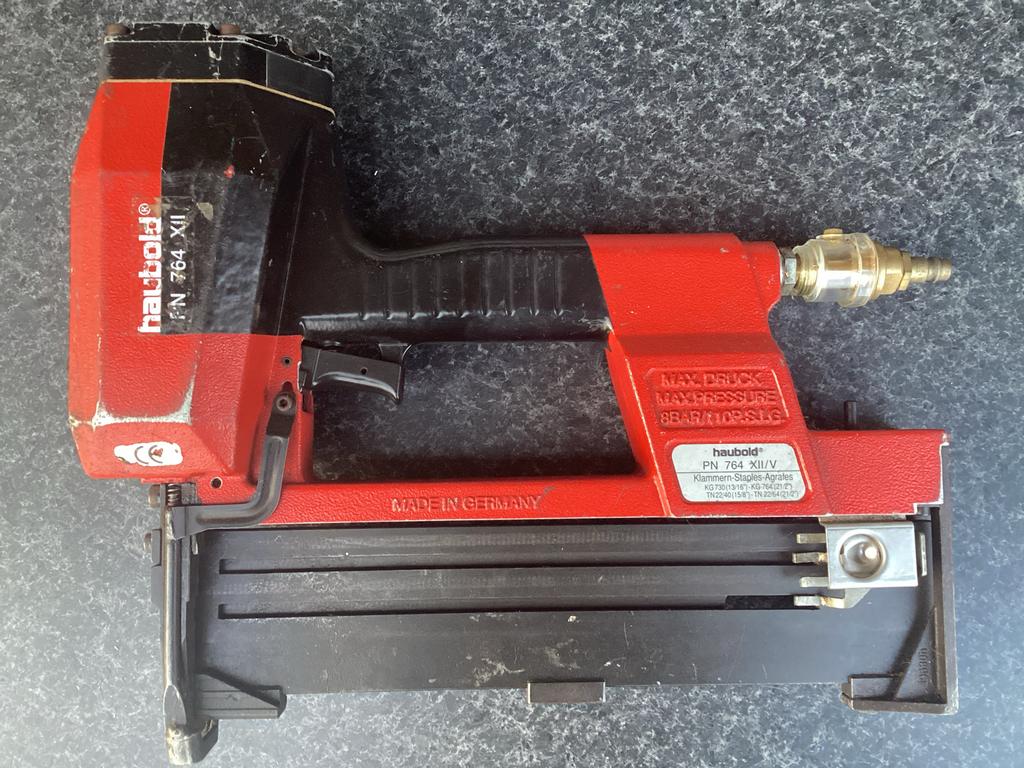 Haubold PN 764 Nietpistool / Tacker, Ophalen, Gebruikt