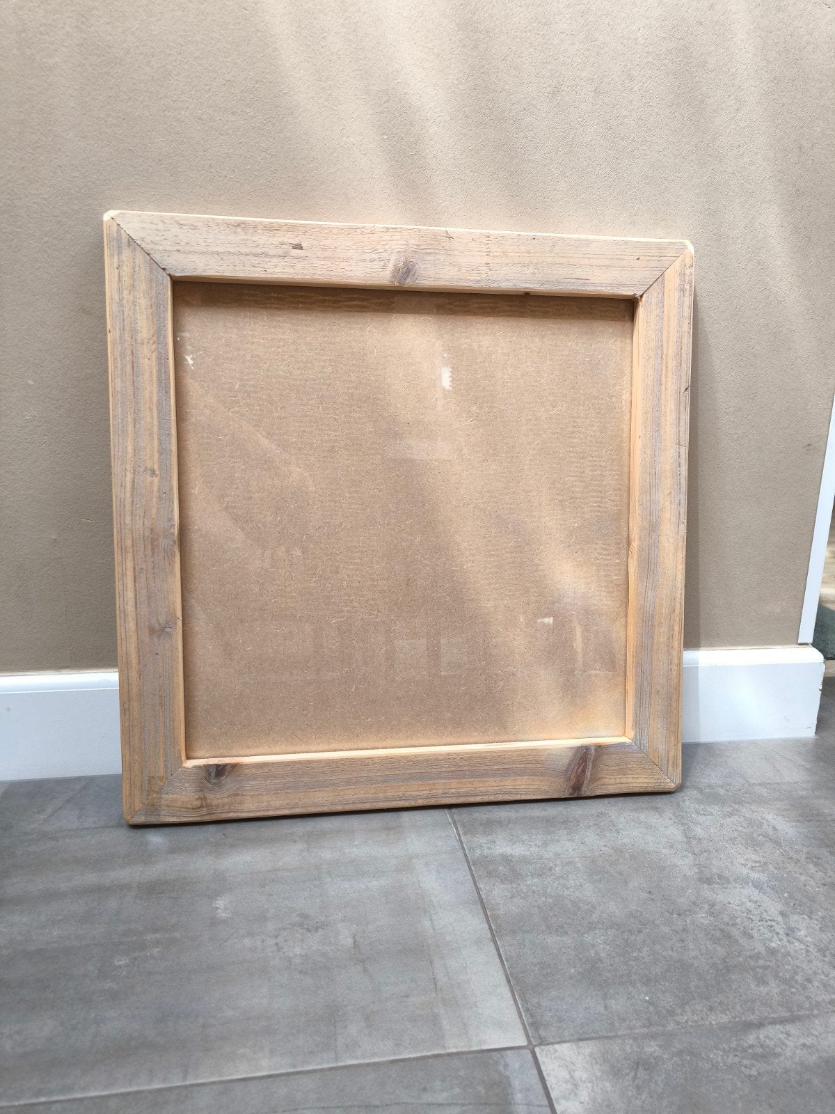 Fotolijst van steigerhout (eventueel 2 stuks), Ophalen, Zo goed als nieuw, Fotolijst, Overige kleuren