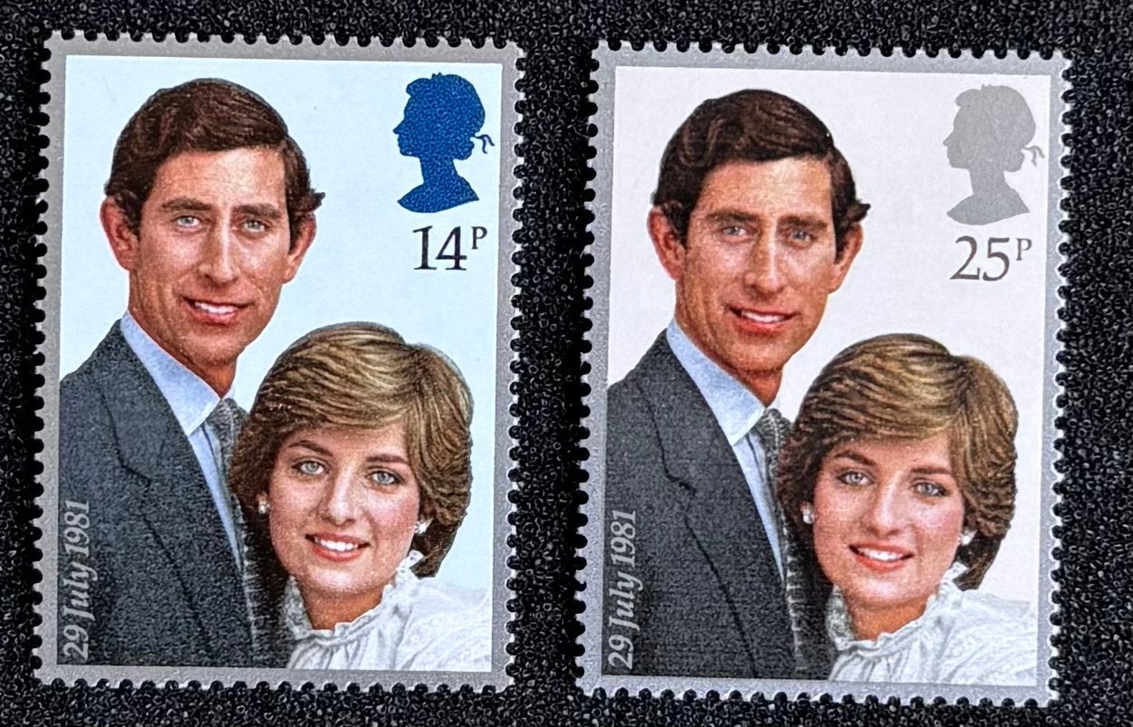 1981 royal wedding prince charles and lady diana. Mi 884-885, Ophalen of Verzenden, Postfris