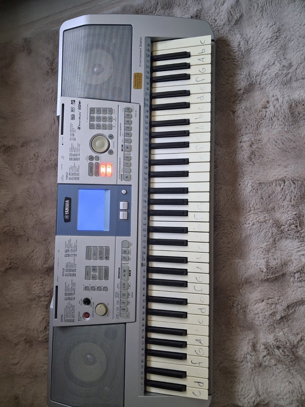 Yamaha Keyboard - Werkt op batterijen en stroom, Muziek en Instrumenten, Ophalen