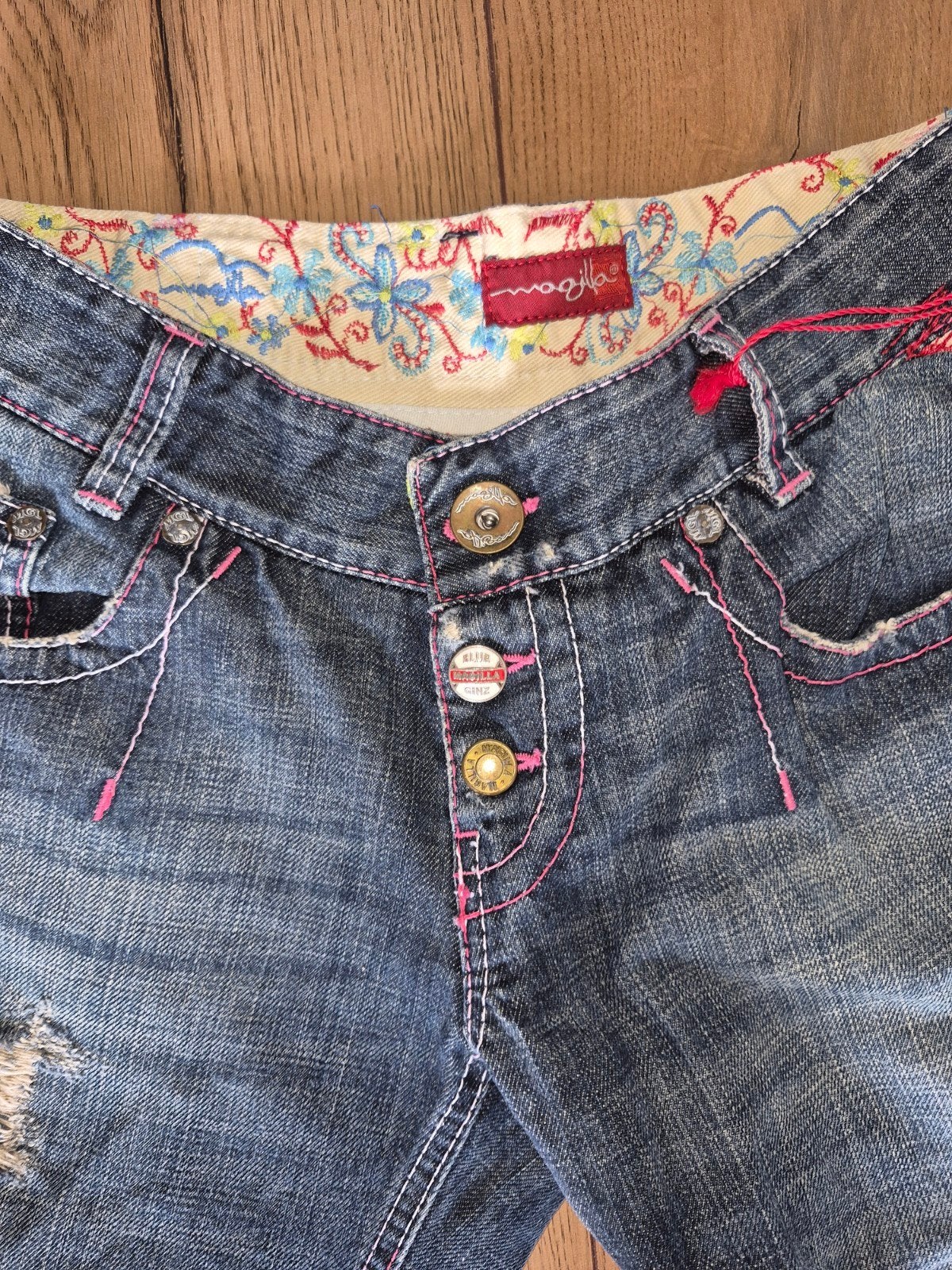 Nieuwe broek van Magilla met aparte knopen, Ophalen of Verzenden, Nieuw, Blauw, W28 - W29 (confectie 36)