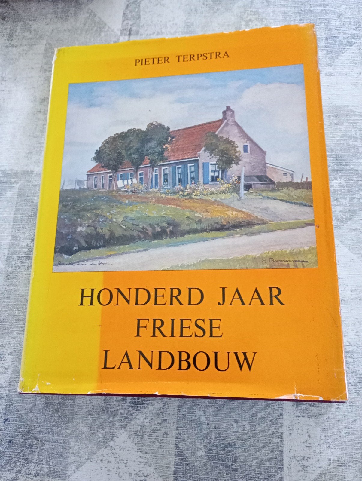 Boek Honderd jaar Friese landbouw van Pieter Terpstra, Boeken, Geschiedenis | Stad en Regio, Ophalen of Verzenden, Zo goed als nieuw