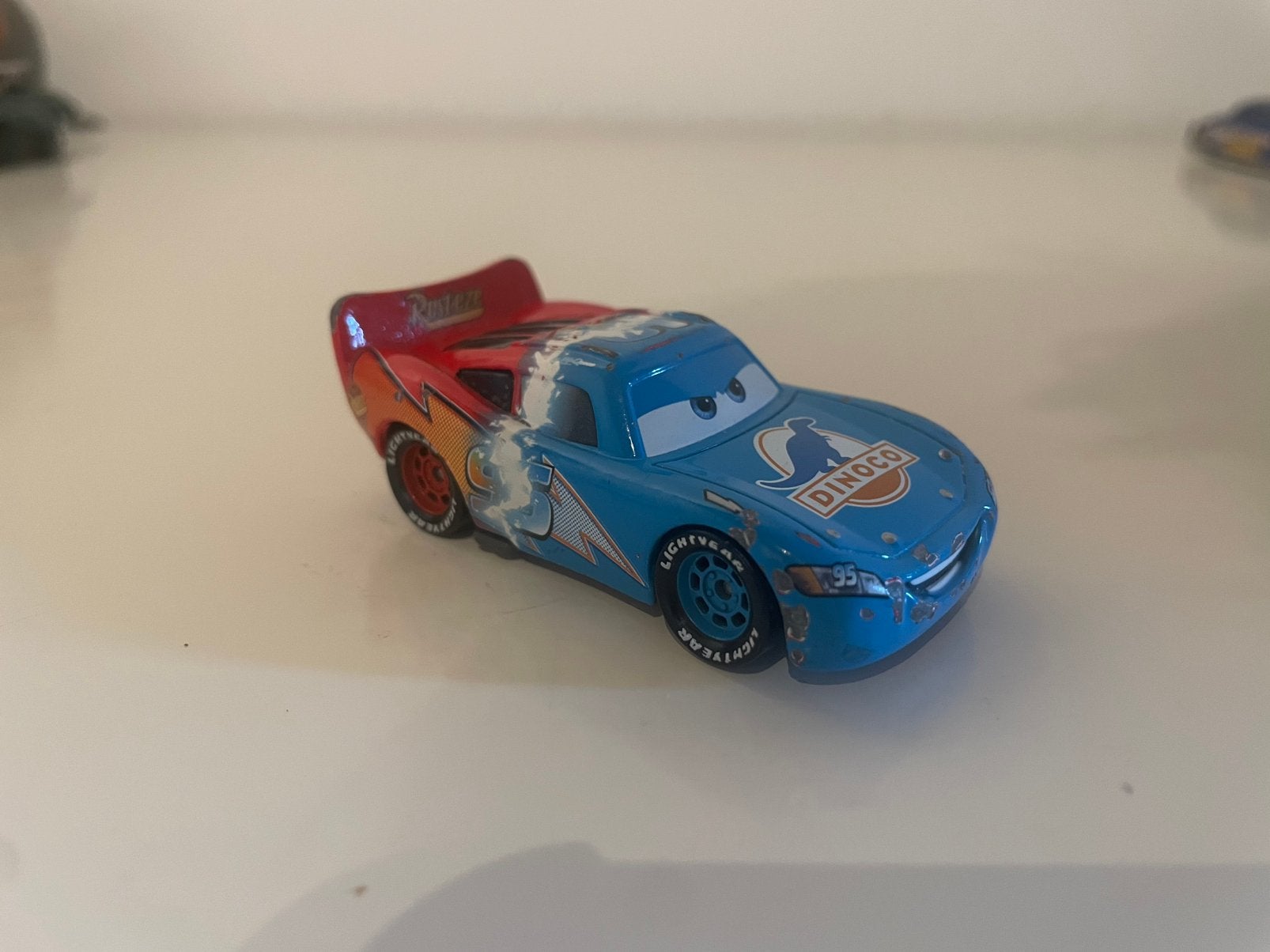 Disney Cars - Transforming Lightning McQueen, Ophalen of Verzenden, Gebruikt