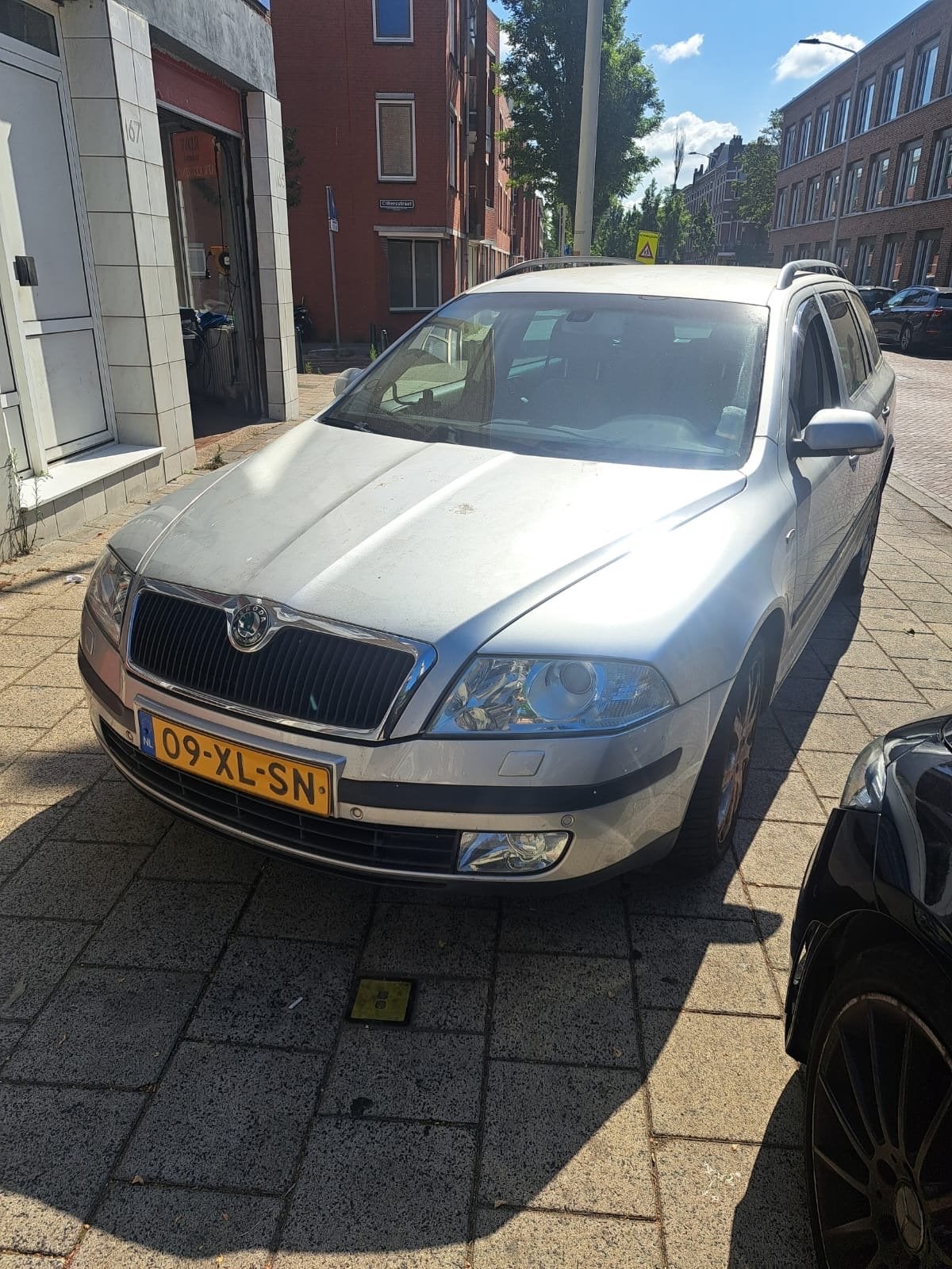 Skoda Octavia 2.0 Combi FSI 110KW 2007 MET MOTORSTORING, Auto's, Skoda, 1300 kg, 4 cilinders, 1984 cc, Grijs