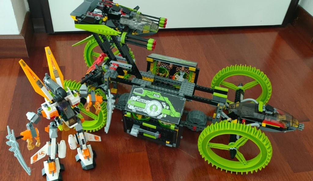 Lego 8108 Exo-Force Mobile Devastator - Compleet & ZGAN, Overige thema's, Lego, Compleet, Ophalen of Verzenden