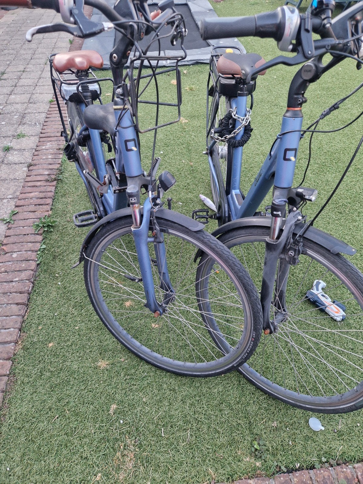 elektrische fietsen qwic met kapotte accu's, Fietsen en Brommers, Ophalen, Gebruikt, Overige merken