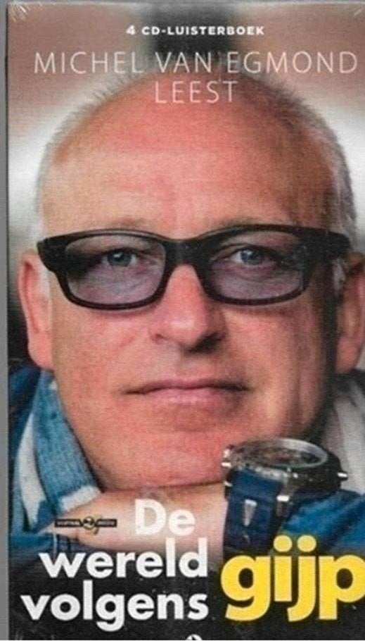 Michel Van Egmond Leest De wereld volgens Gijp (in plastic), Ophalen of Verzenden, Cd, Volwassene
