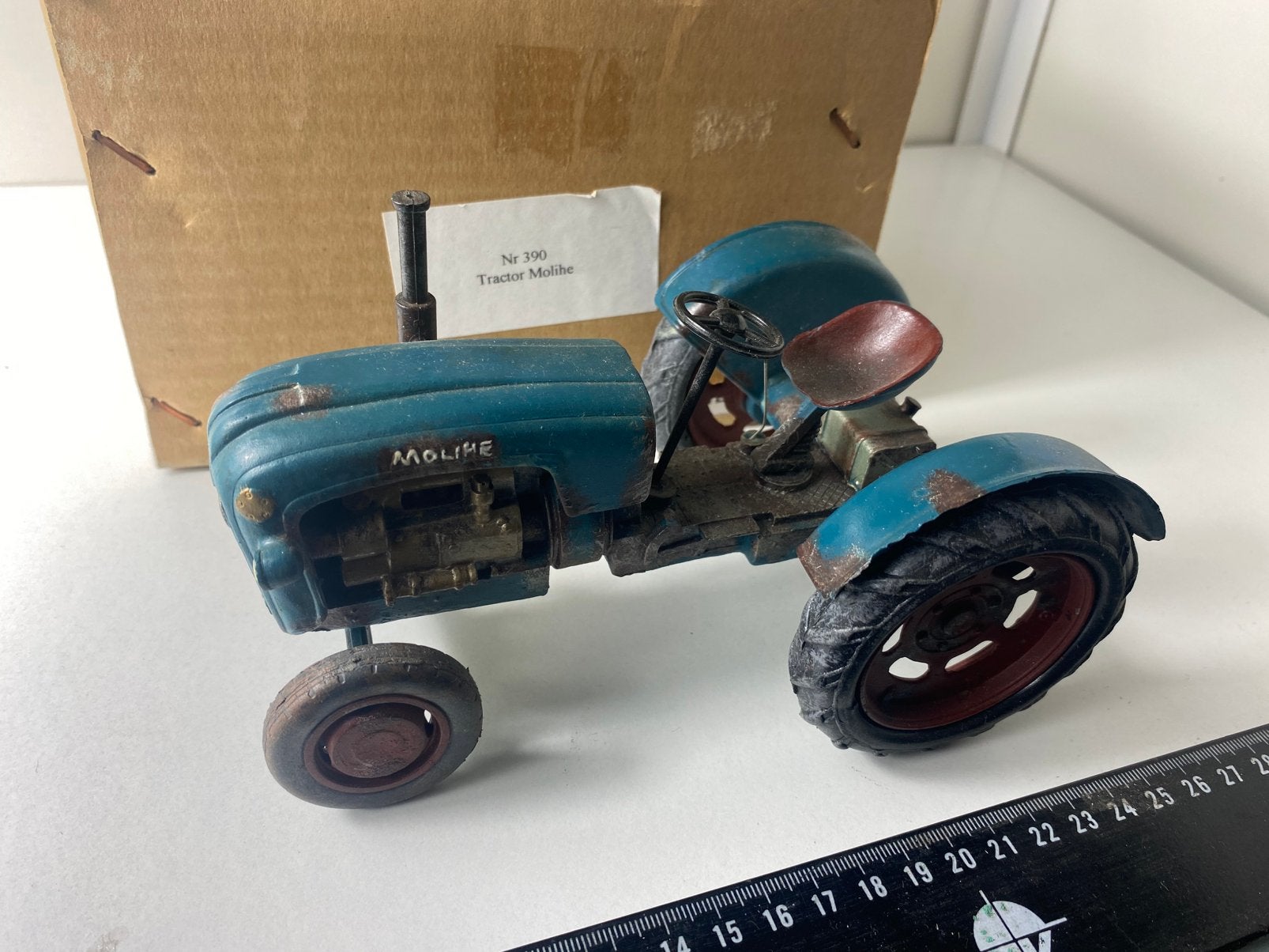 1:16 tractor “MINNESOTA MOLINE”-resin/polystone-in ovp, Ophalen of Verzenden, Nieuw, Overige typen, Overige merken