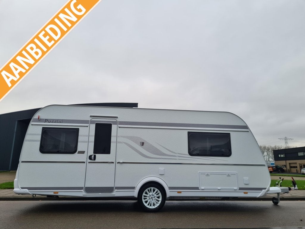 Tabbert Puccini 550 E Enkele bedden - 2025, Rondzit, Tabbert, Bedrijf, 6 tot 7 meter