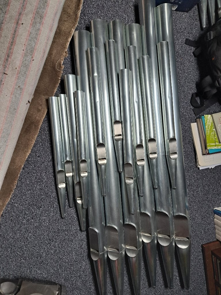 Orgelpijpen (sier) te koop., Ophalen, Gebruikt