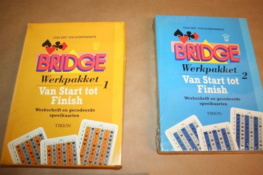 Bridge. Van start tot finish. Deel 1,2 en 3., Ophalen of Verzenden, Gelezen, Overige onderwerpen