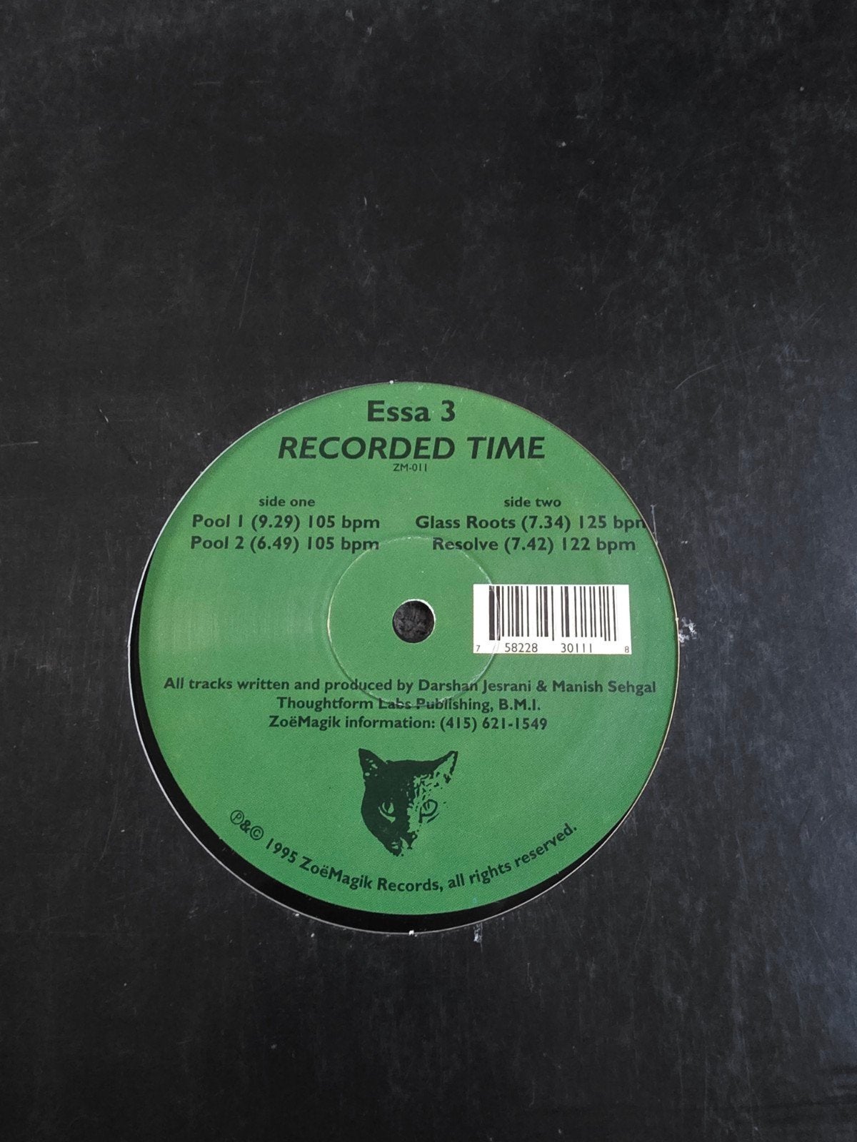 Essa 3 recorded time, Ophalen of Verzenden, 12 inch