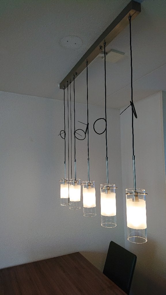 Lamp eetkamer, inclusief verlichting, Ophalen of Verzenden