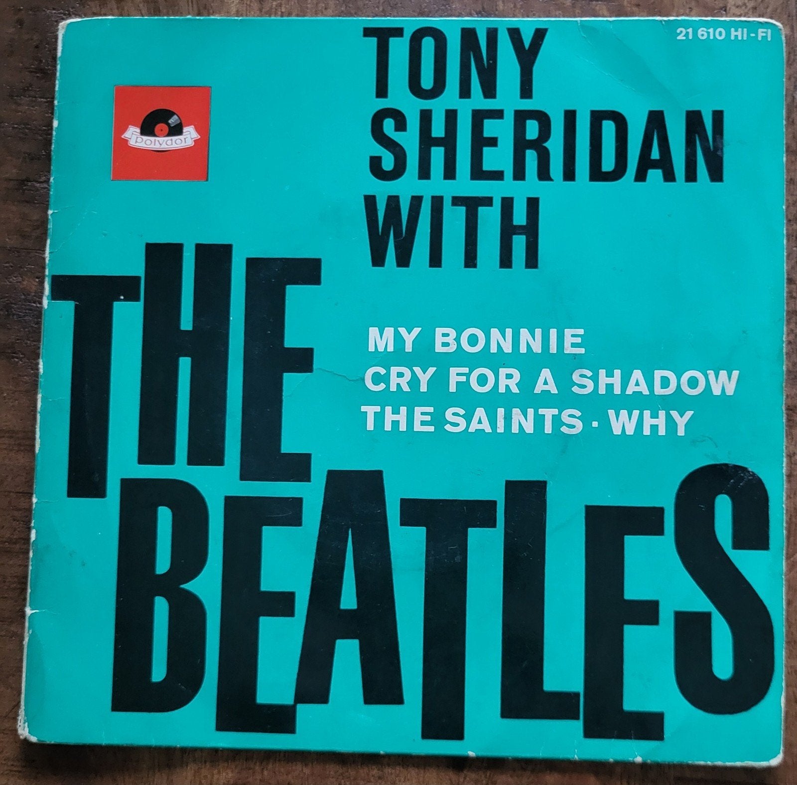 Tony Sheridan&The Beatles-My Bonnie EP in hele mooie staat, Cd's en Dvd's, Vinyl Singles, Originele persing, 7 inch, Ophalen of Verzenden
