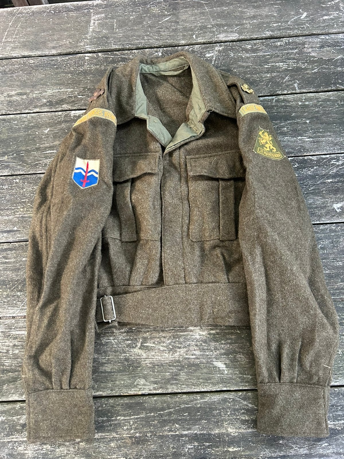 MvO battledress jasje garde prinses irene maat 48, Ophalen of Verzenden, Landmacht, Nederland, Kleding of Schoenen