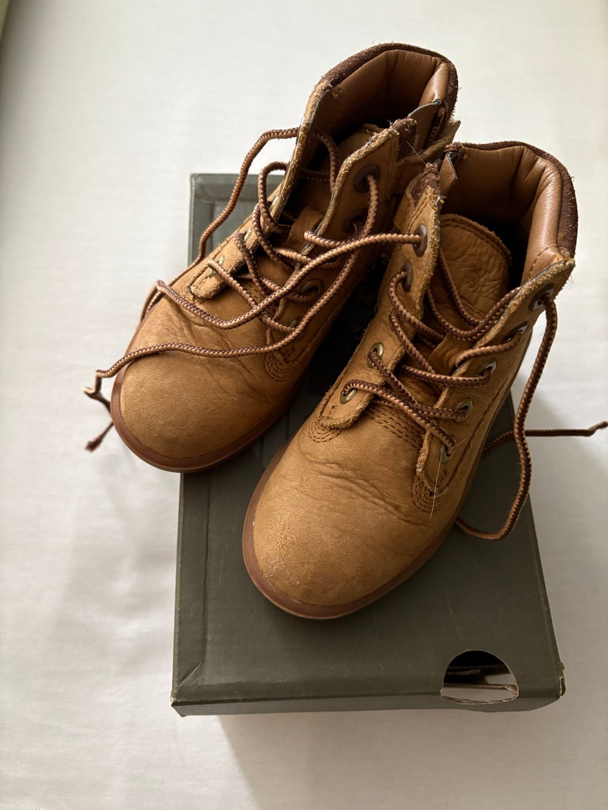 Stoere Timberland schoenen voor kinderen - Maat 26, Ophalen of Verzenden, Zo goed als nieuw, Jongen of Meisje, Schoenen