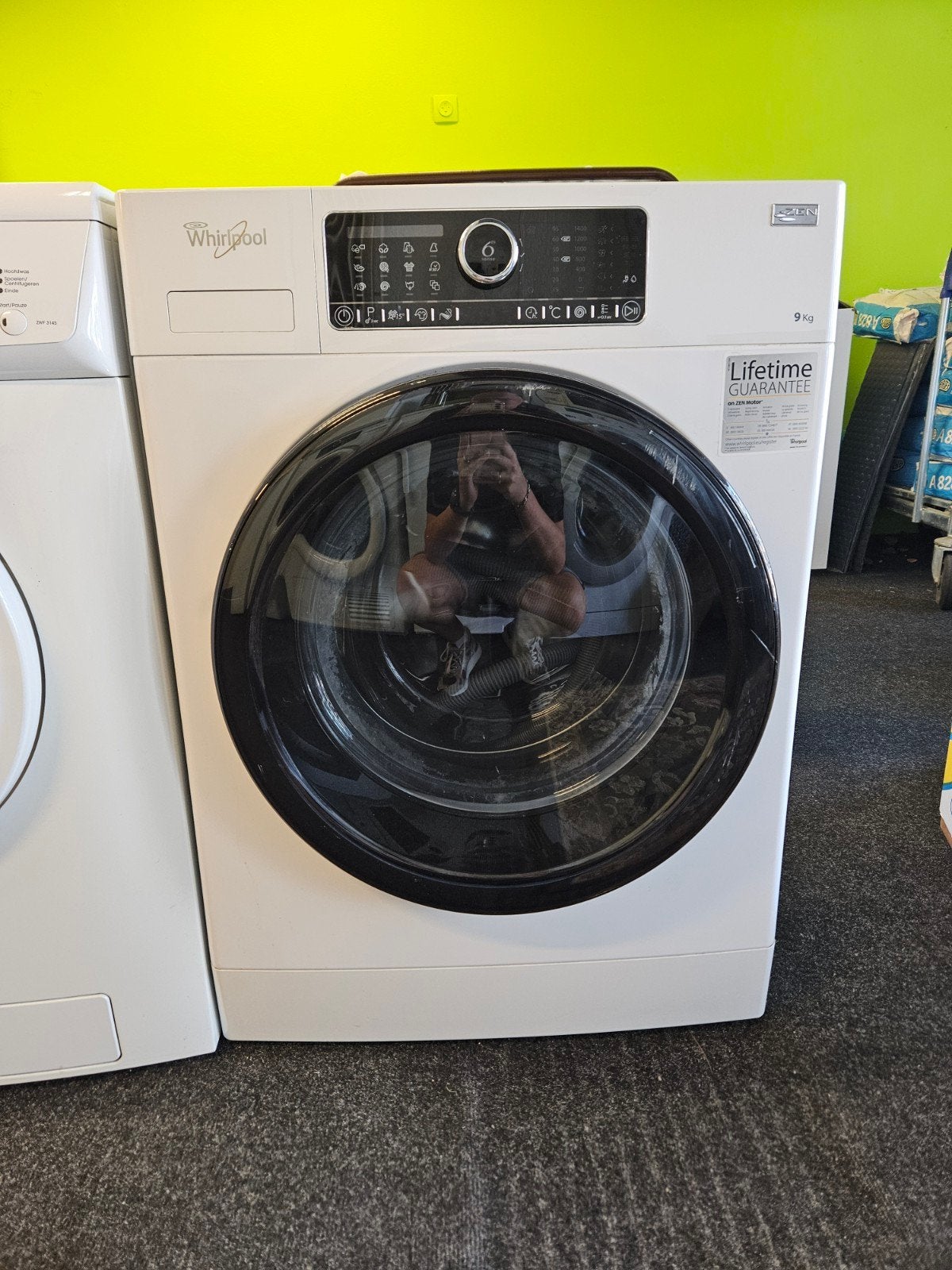 whirlpool wasmachine, Ophalen, 1200 tot 1600 toeren, Gebruikt, 8 tot 10 kg