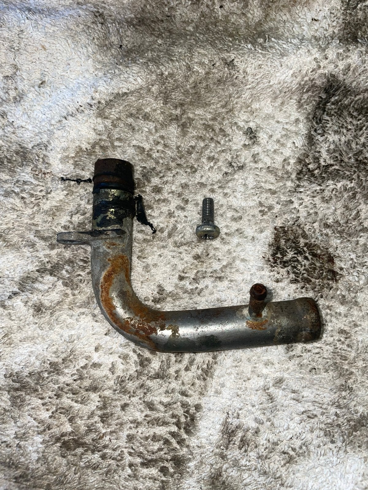 Koelpijpje motor 125 180 Runner M07 blok, Ophalen of Verzenden, Gebruikt