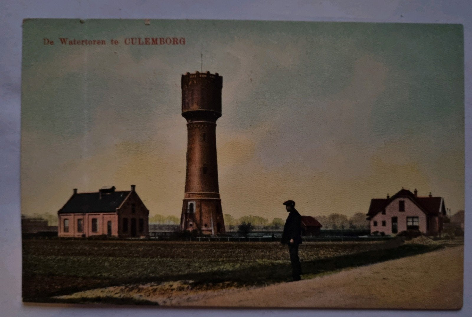 De Watertoren te Culemborg, Ophalen of Verzenden, Voor 1920, Ongelopen, Gelderland