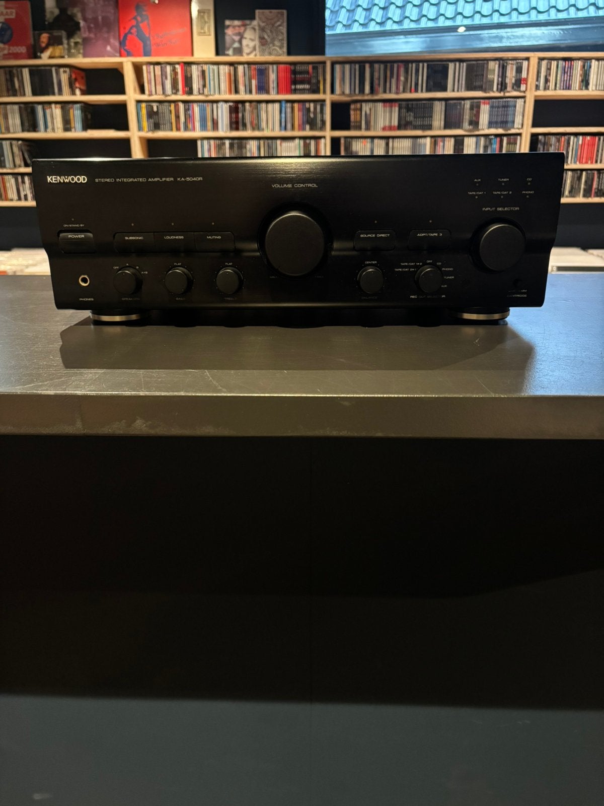 Kenwood KA-5040R amplifier, Ophalen, Gebruikt, 120 watt of meer, Overige merken