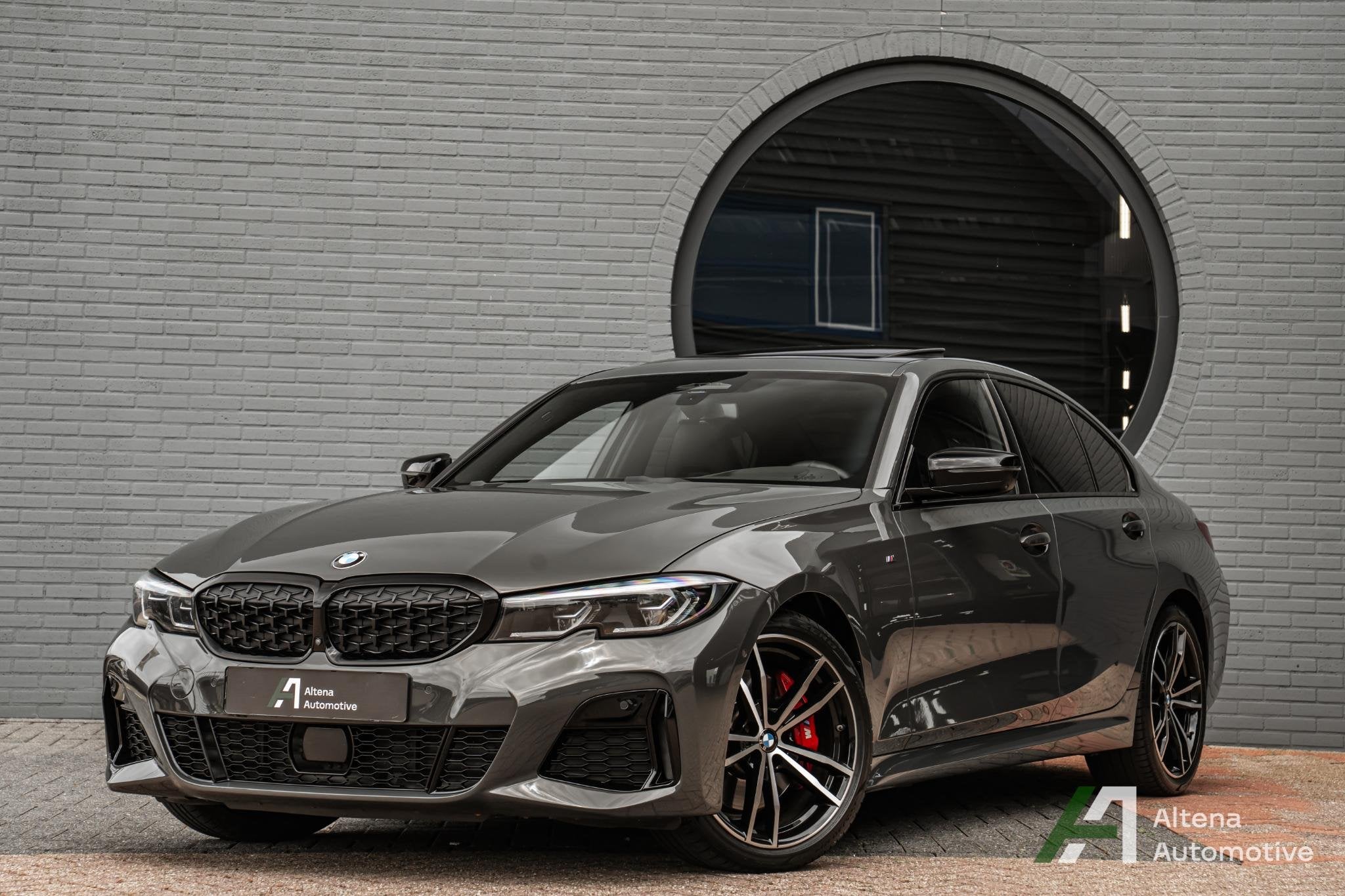 BMW 3-serie M340i xDrive High Executive BTW, schuifdak, 360,, Auto's, 12 maanden, Gebruikt, Leder, Bedrijf