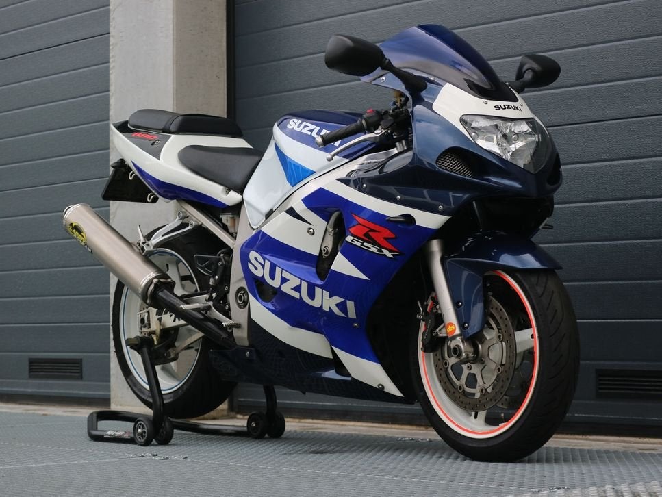 SUZUKI GSX-R 600 A2 mogelijk (bj 2001) 32.433 km, Motoren, SUZUKI, 4 cilinders, Bedrijf, Onbekend
