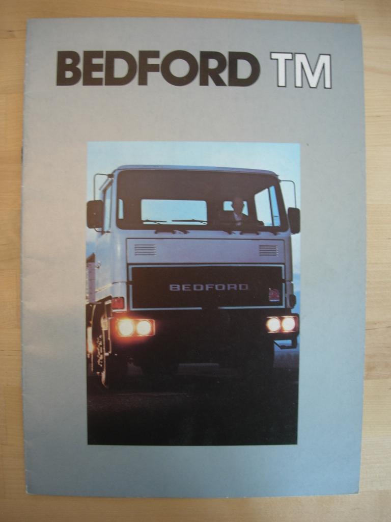 Bedford TM Brochure ca 1980, Boeken, Bedford, Ophalen of Verzenden, Zo goed als nieuw, Overige merken