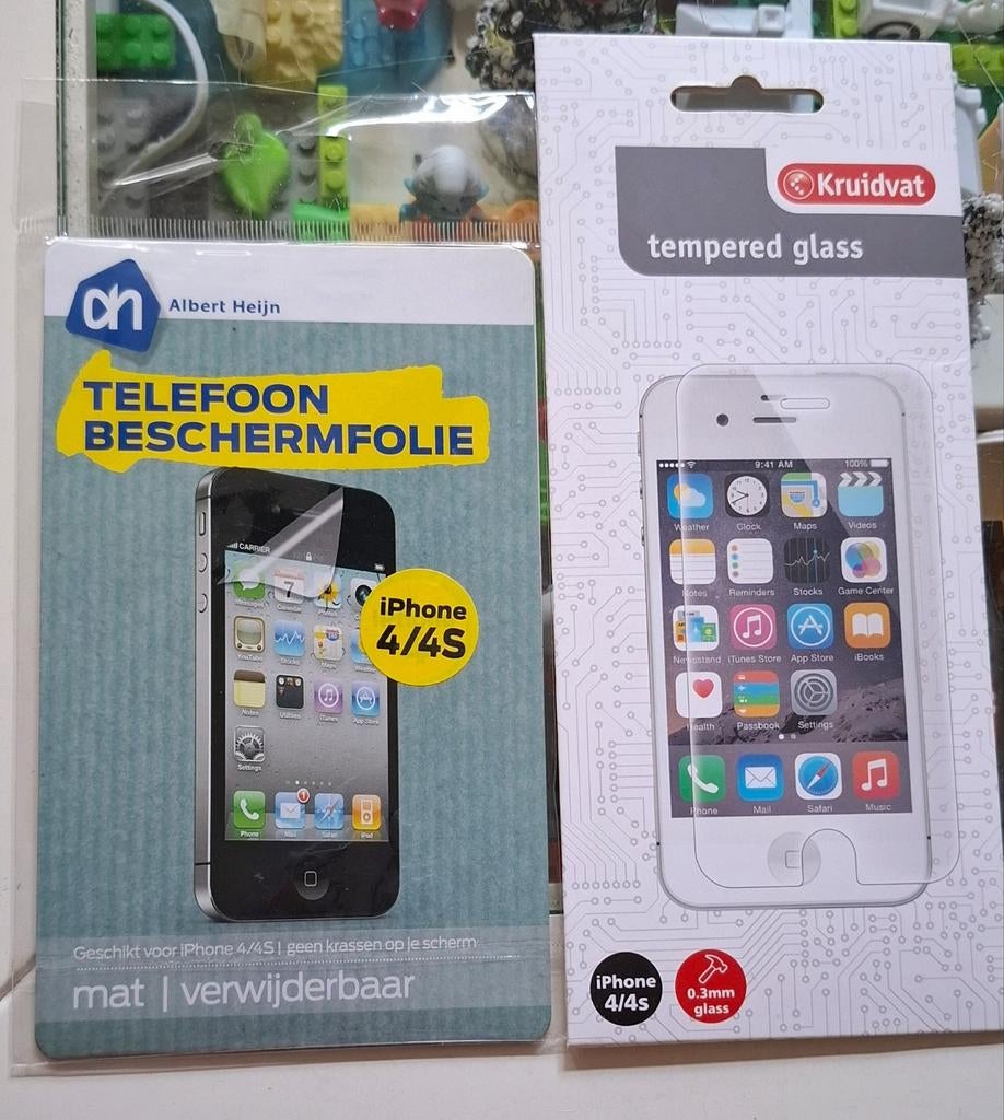 iPhone 4/4S Beschermfolie & Tempered Glass, Ophalen of Verzenden, Nieuw, IPhone 4, Frontje of Cover