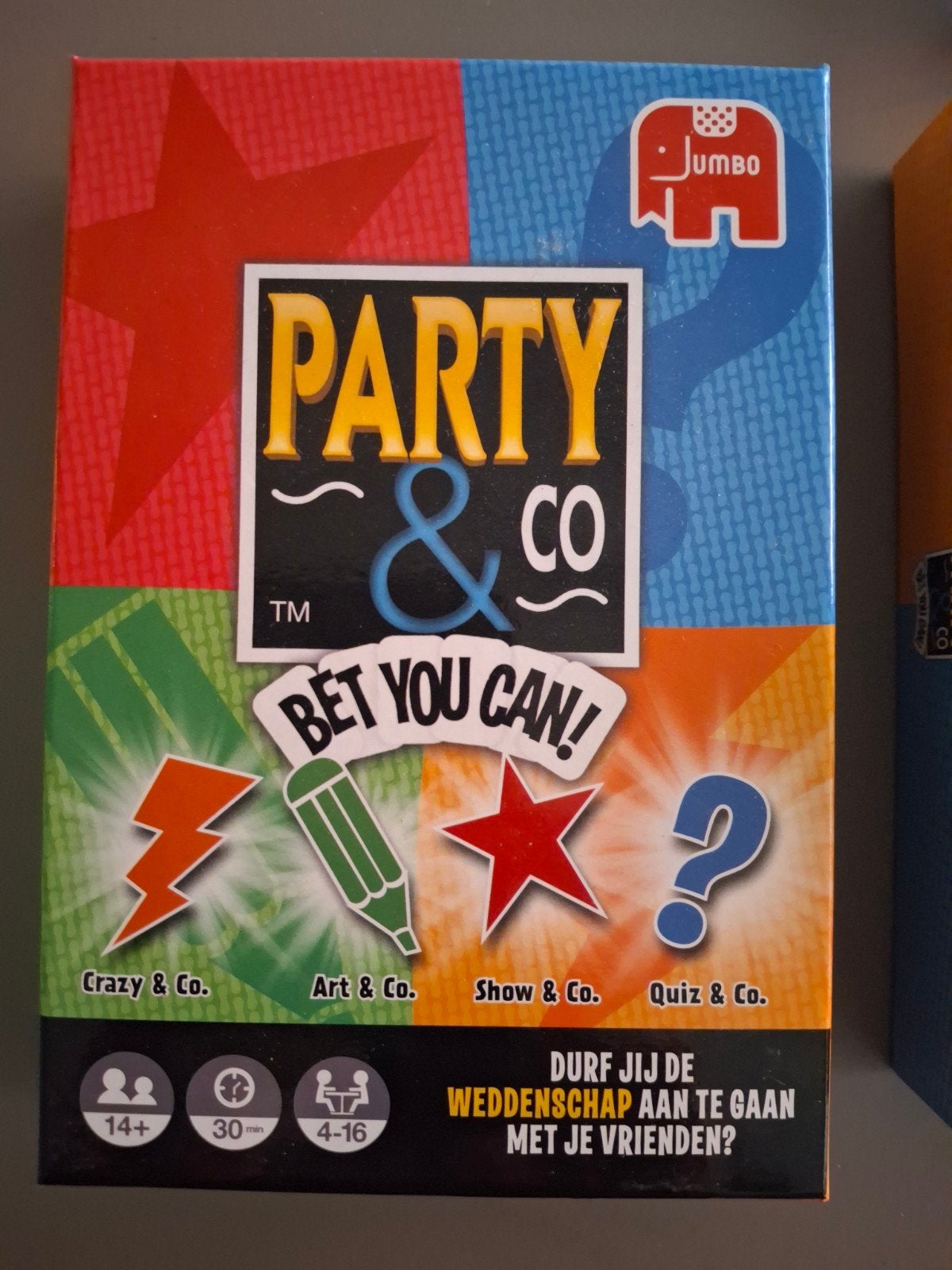 Party & Co Bet You Can! Gezelschapsspel Jumbo, Ophalen of Verzenden, Nieuw